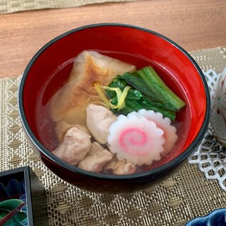 関東風 お雑煮